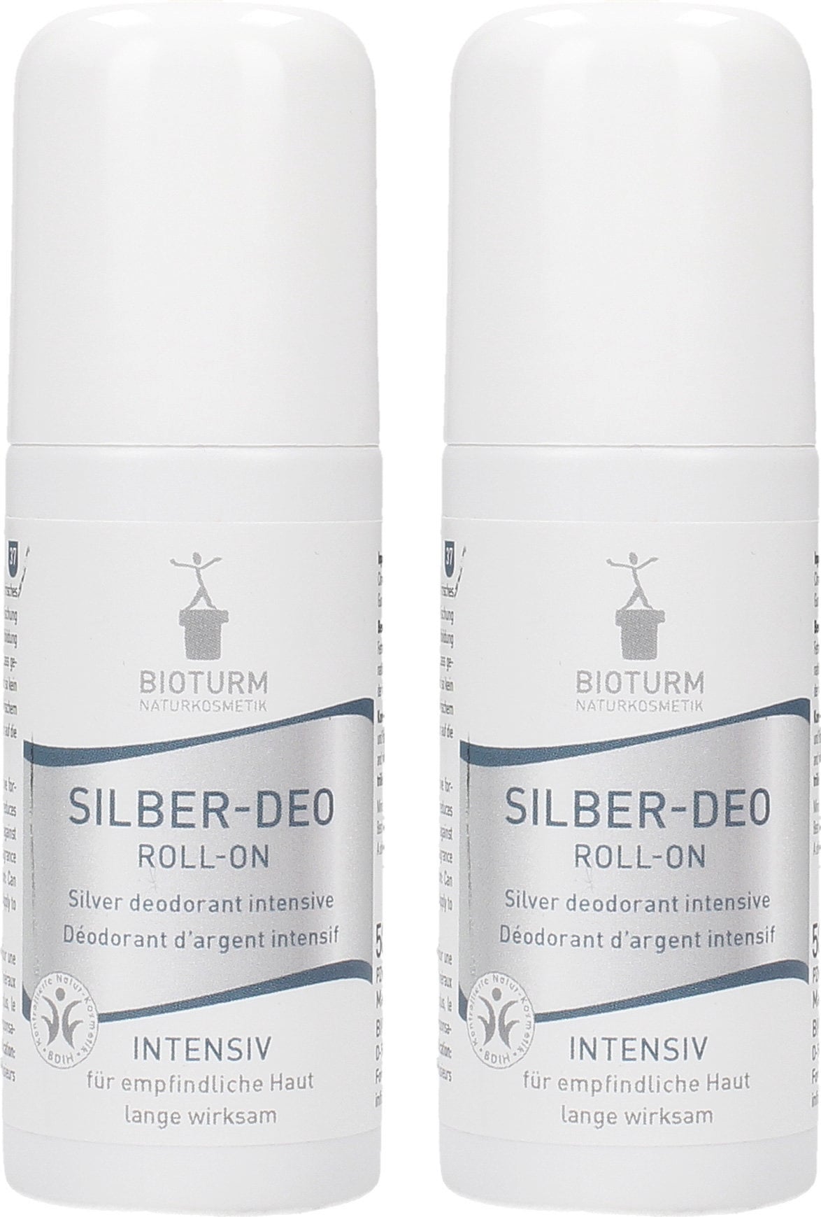 Bioturm Silber-Deo INTENSIV Nr. 37 Duo - Silber DEO Duo