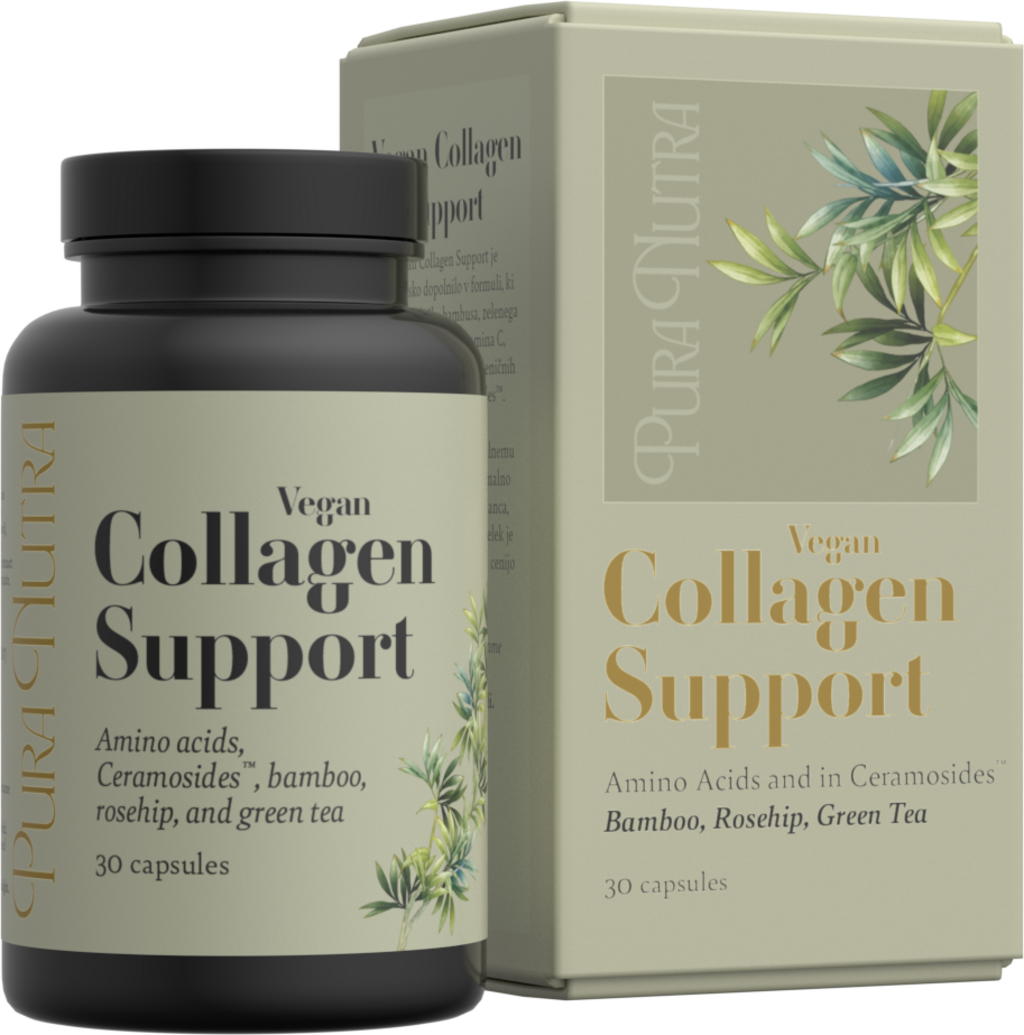 Pura Nutra Vegan Collagen Support - 30 Kapseln