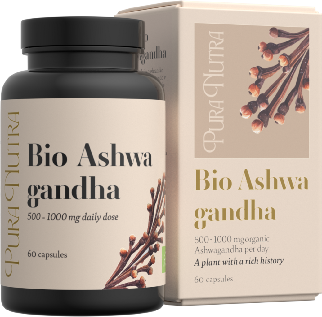 Pura Nutra Bio Ashwagandha - 60 Kapseln