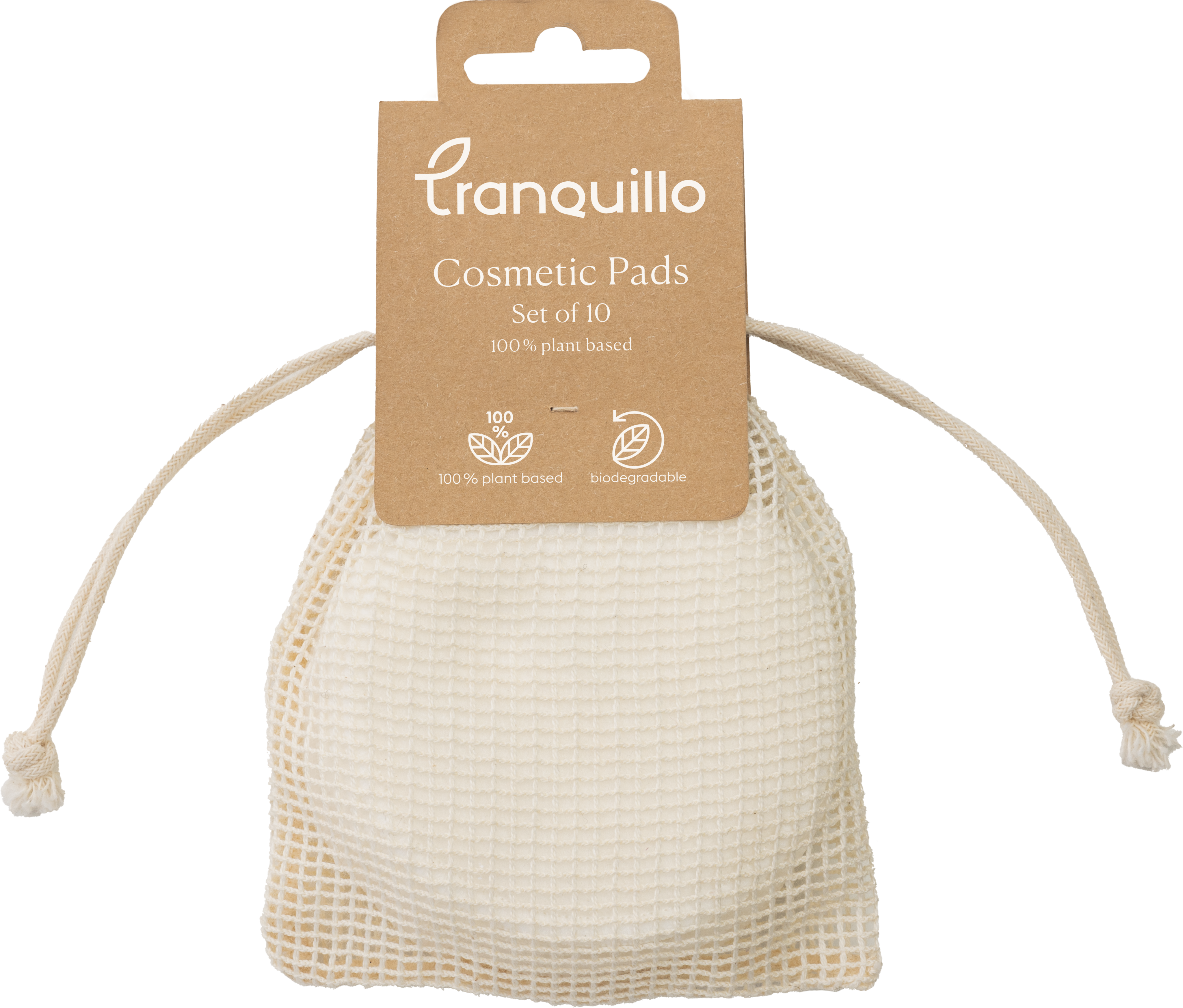 Tranquillo Kosmetik Pads 10er-Set - 10 Stück