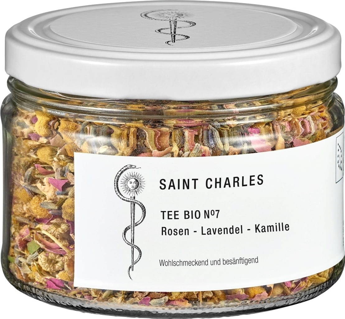 SAINT CHARLES N°7 - Bio-Rosen-Lavendel-Kamille Tee - 50 g