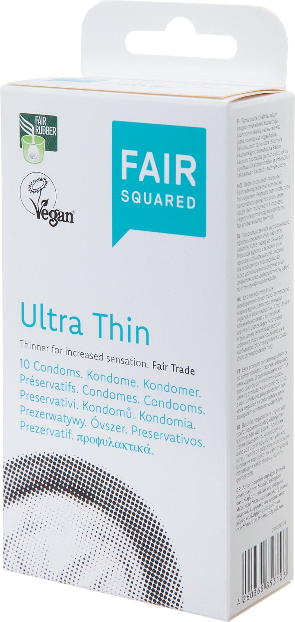 FAIR SQUARED Kondom Ultra Thin - 10 Stk