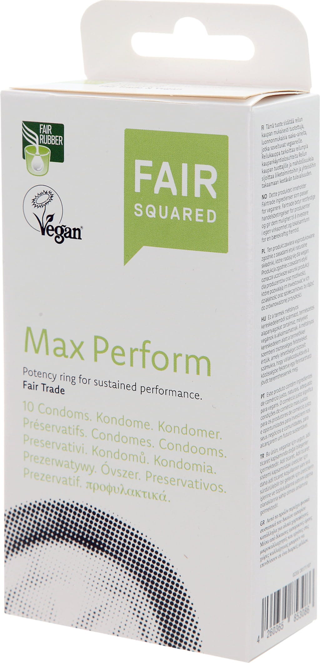 FAIR SQUARED Kondom Max Perform - 10 Stk