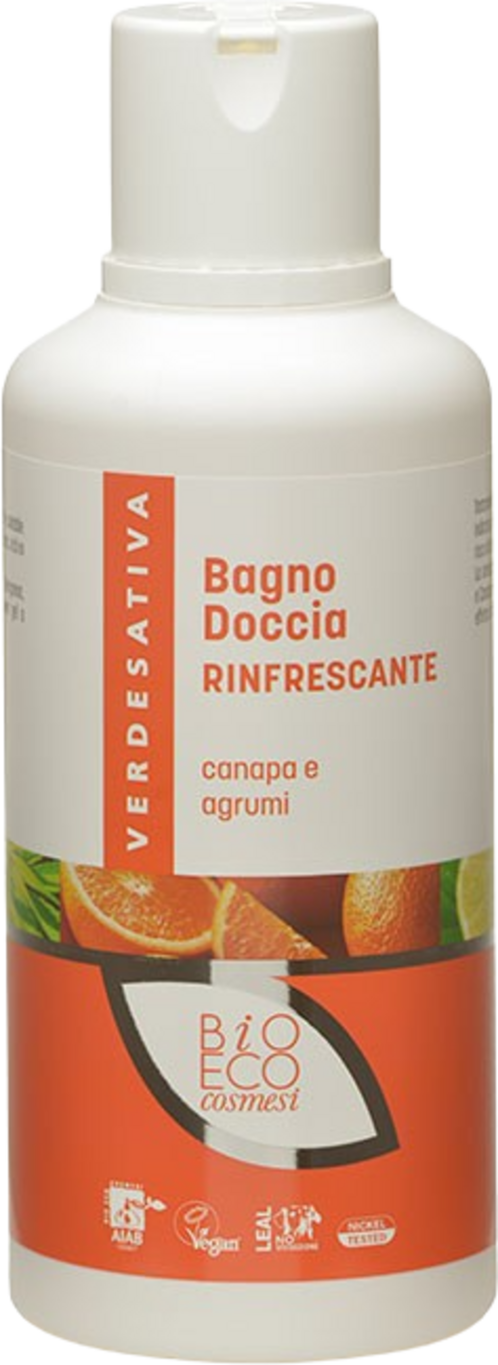 VERDESATIVA Duschbad Hanf & Zitrusfrüchte - 500 ml