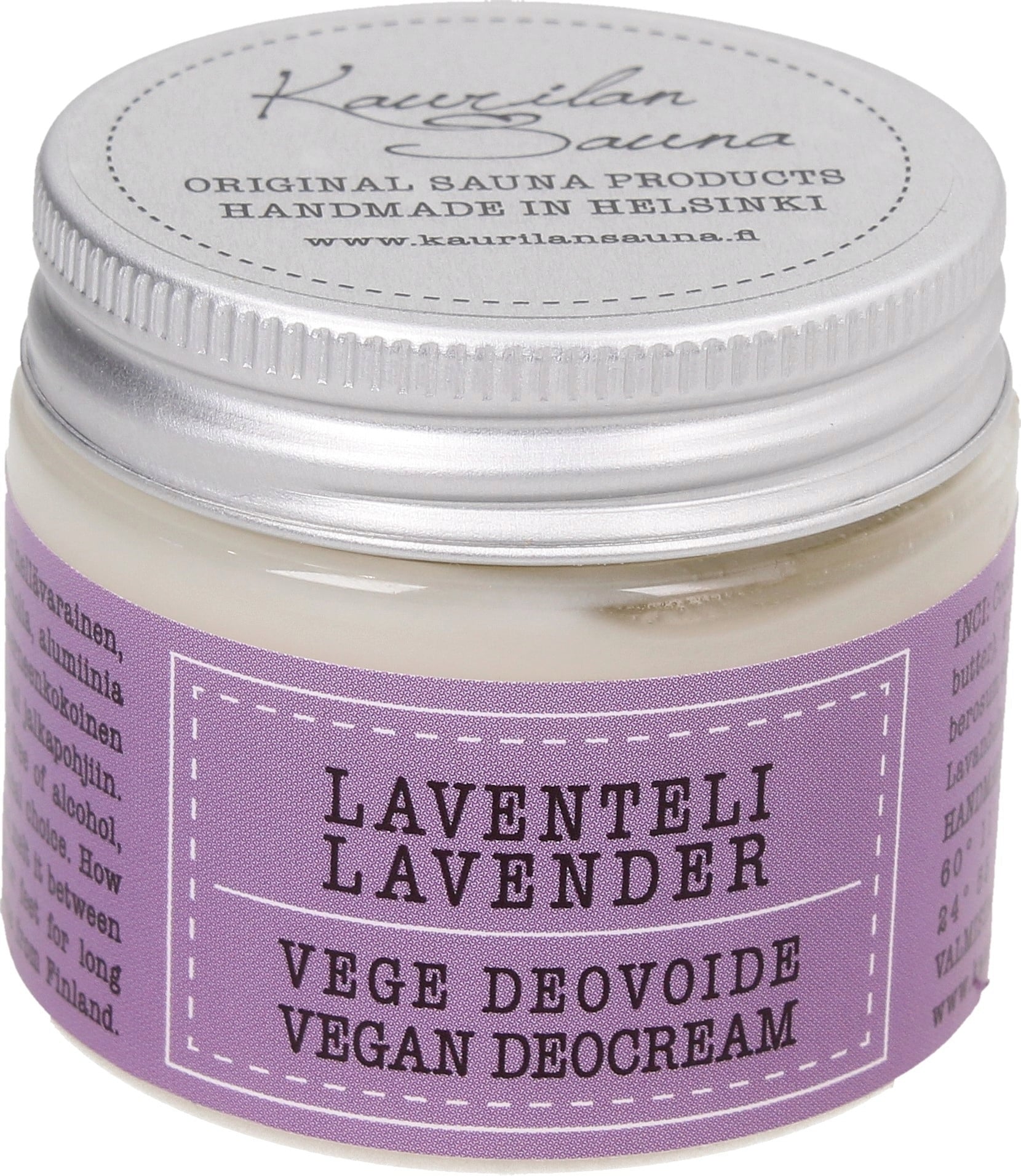 Kaurilan Sauna Vegan Deo Cream - Lavender
