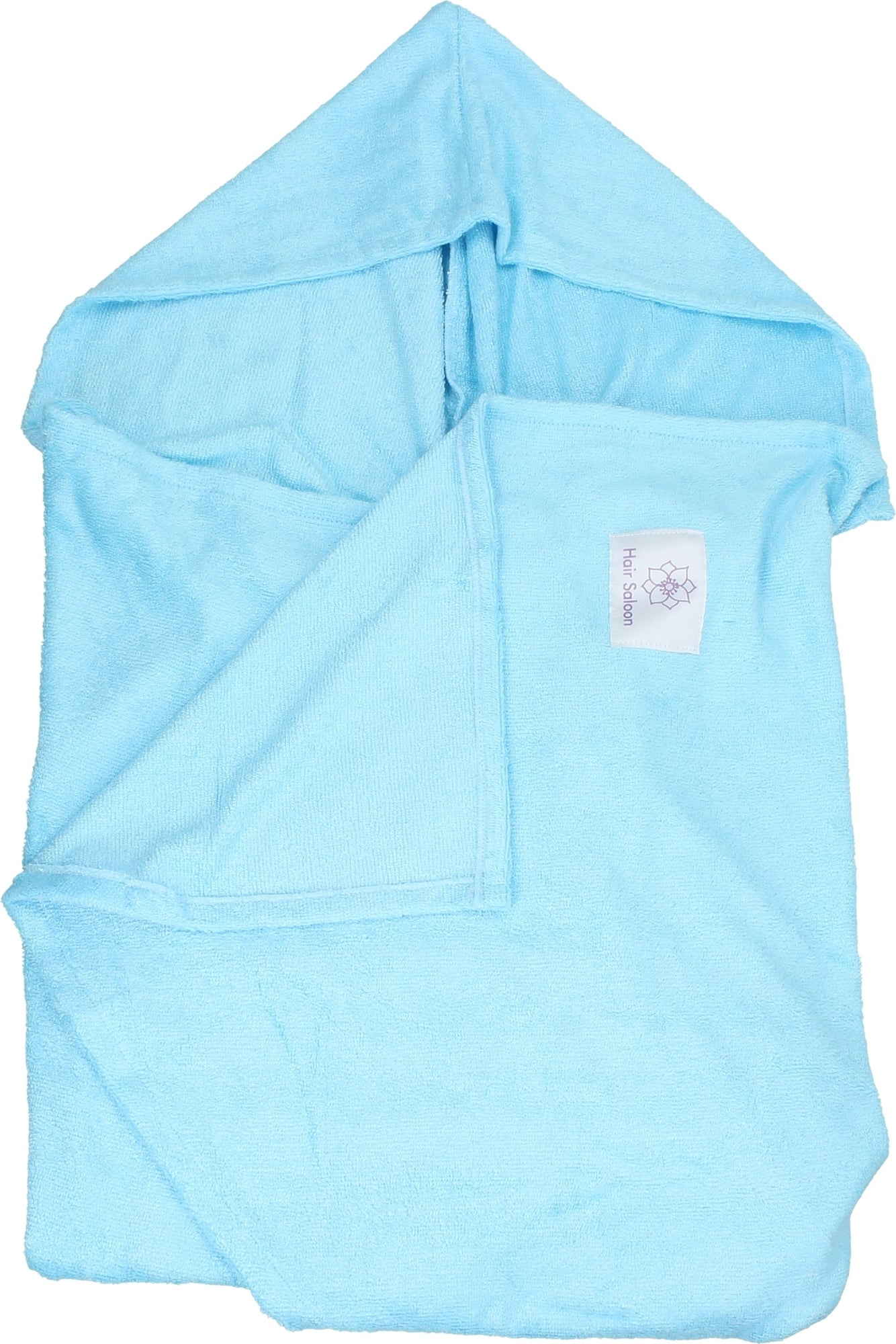 Miss TRUCCO Friseur-Umhang mit abnehmbarem Turban - 1 Set