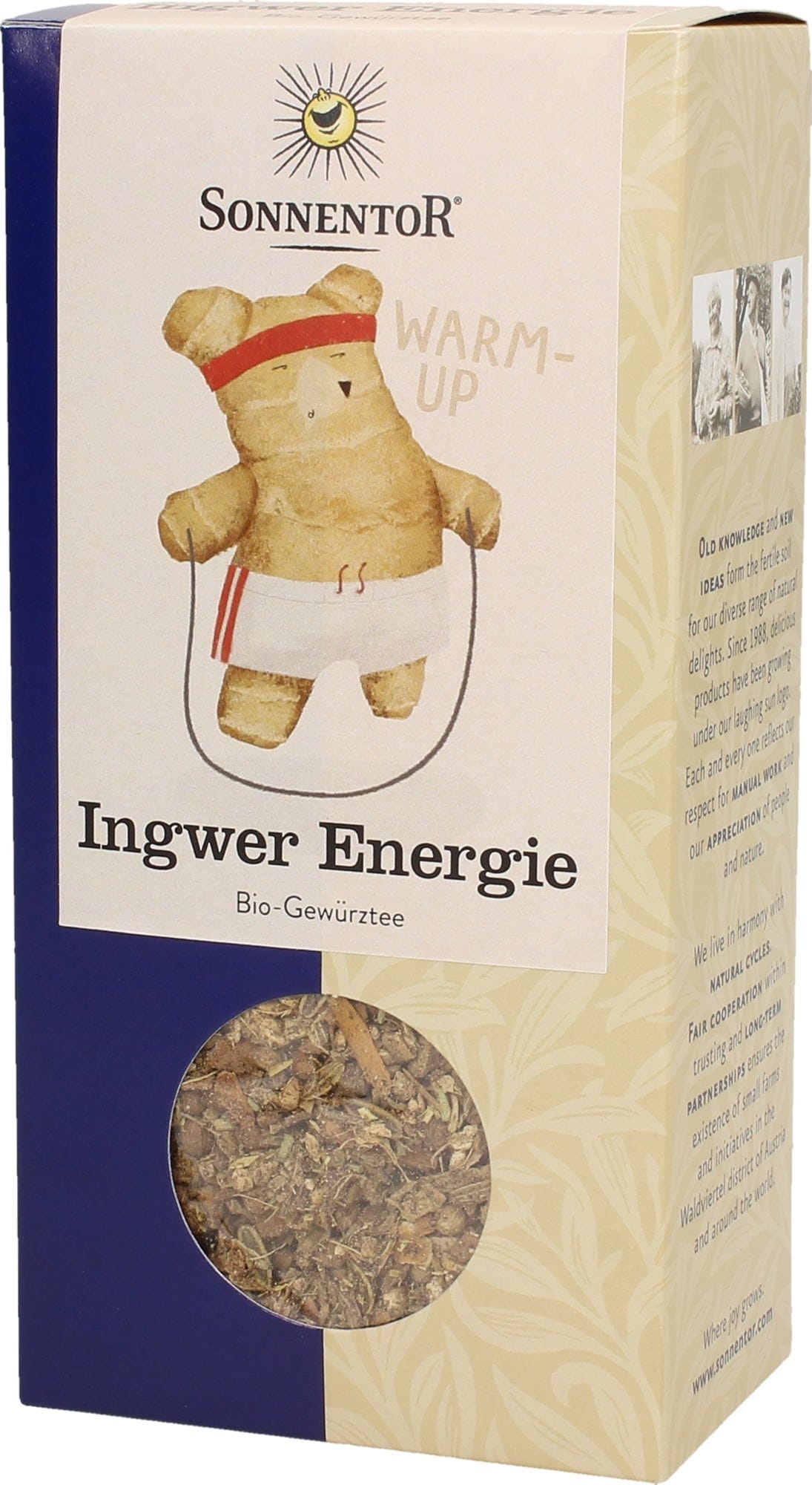 Sonnentor Ingwer Energie Tee Bio - Lose, 100 g