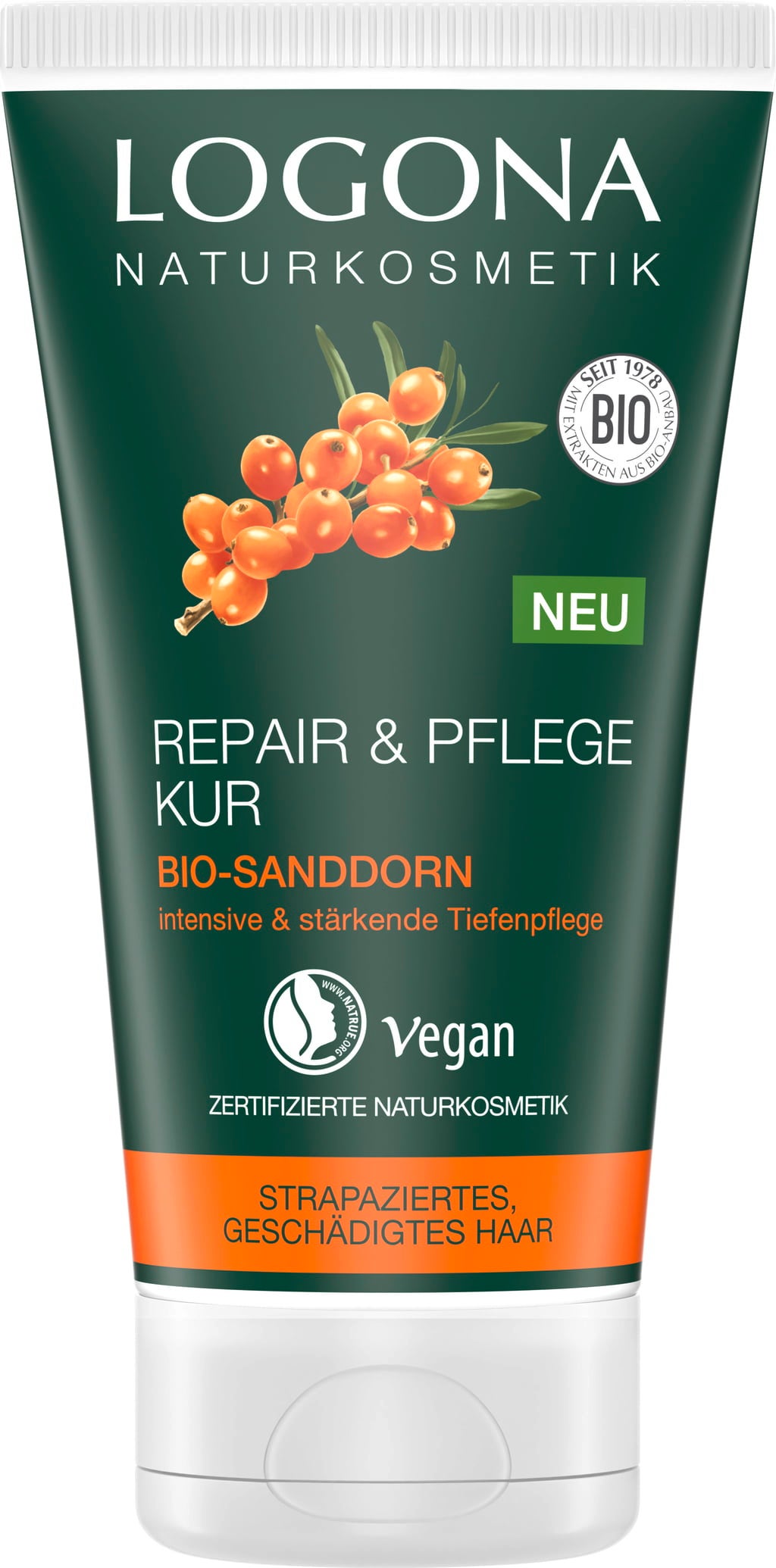 LOGONA REPAIR & PFLEGE Kur Bio-Sanddorn - 150 ml