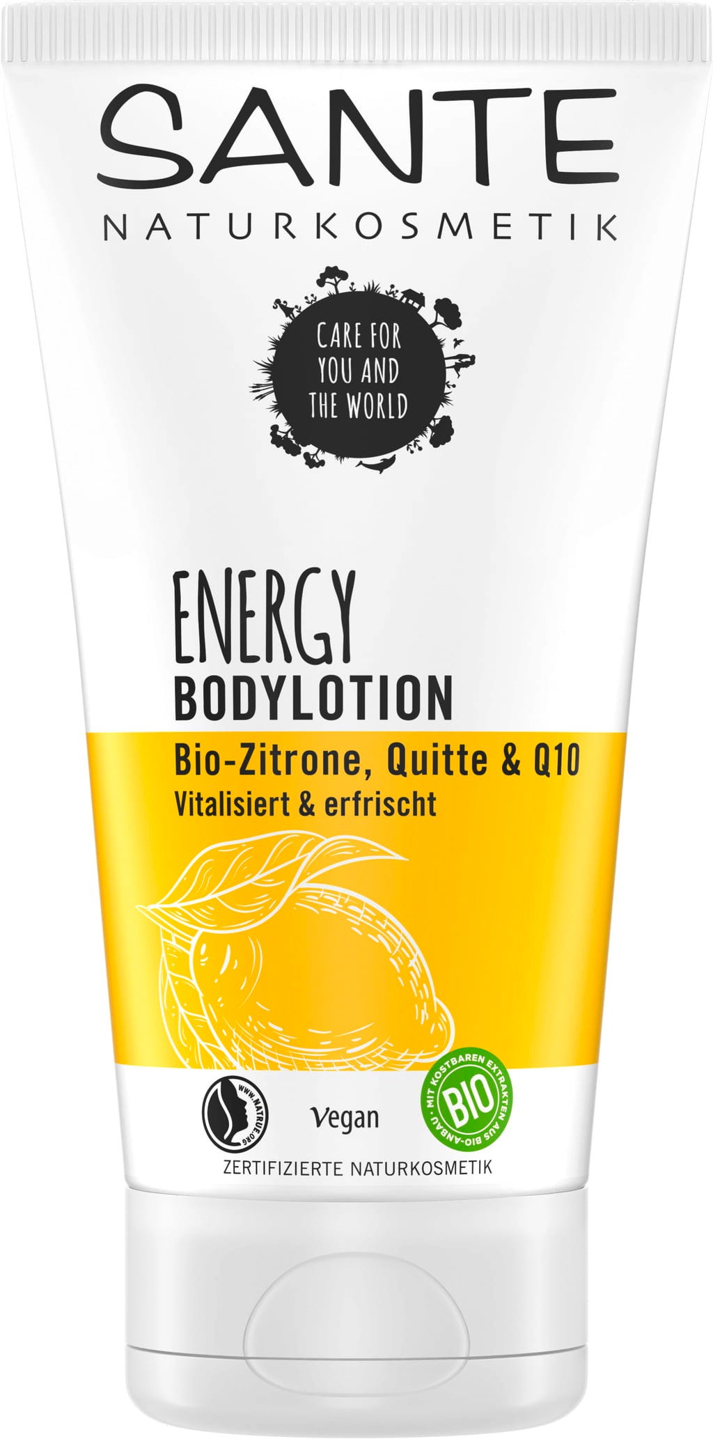 SANTE ENERGY Bodylotion Bio-Zitrone & Quitte - 150 ml