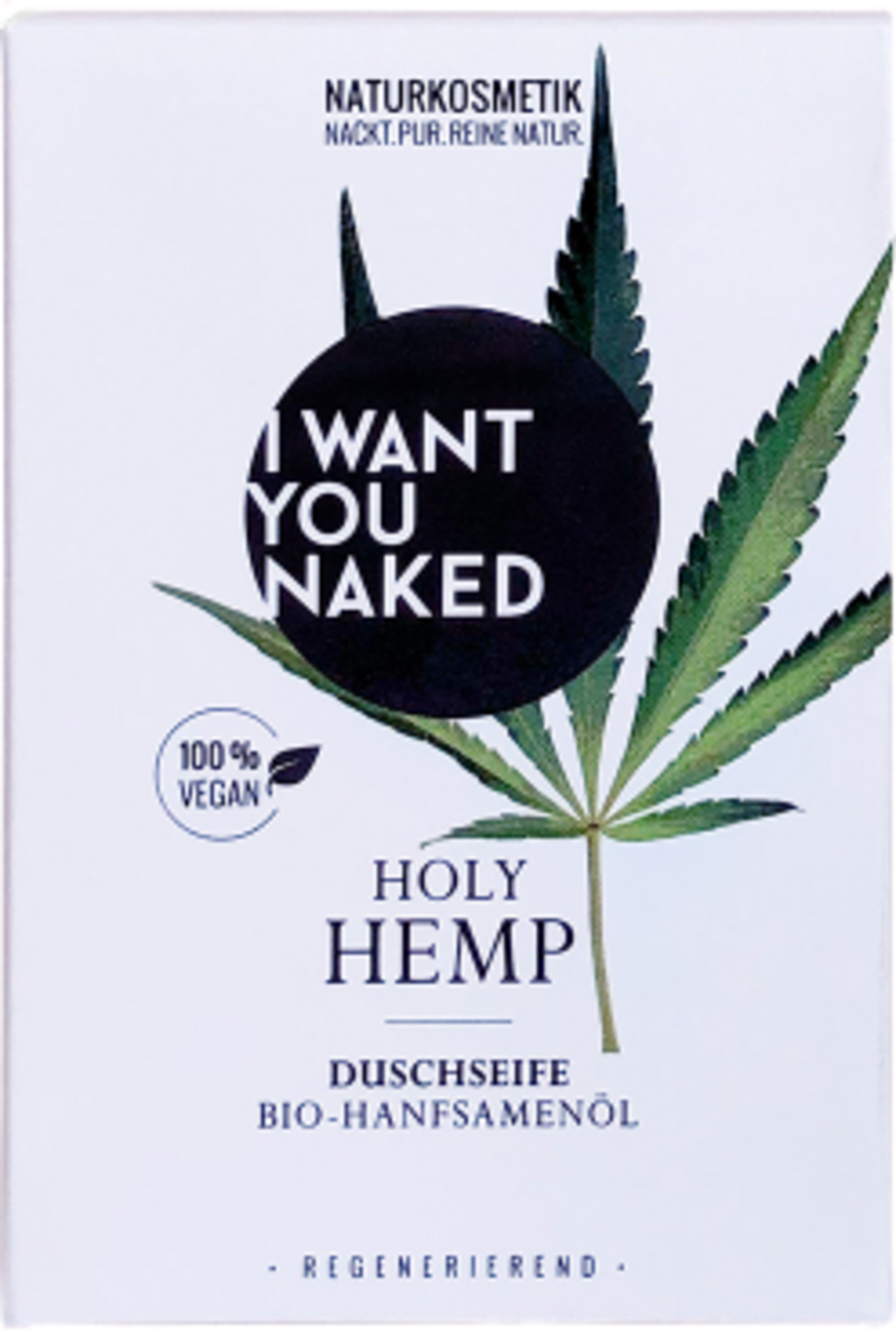 I WANT YOU NAKED Holy Hemp Natural Soap - 100 g
