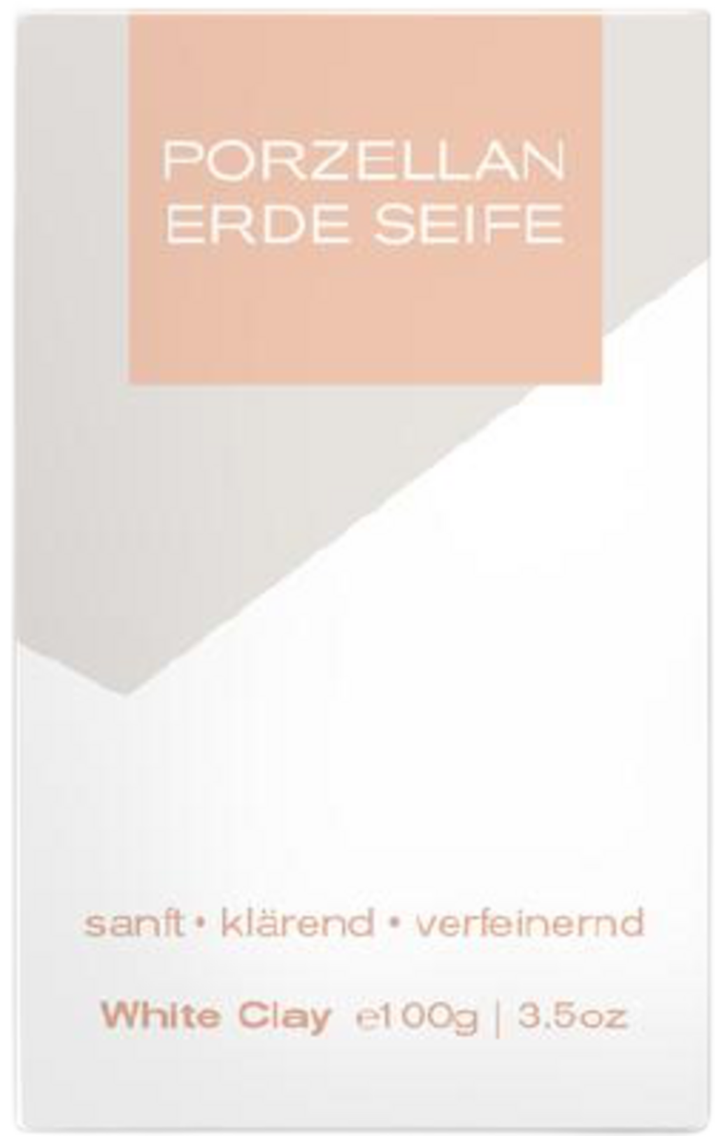 KLAR Gesichtsseife Porzellan Erde - 100 g