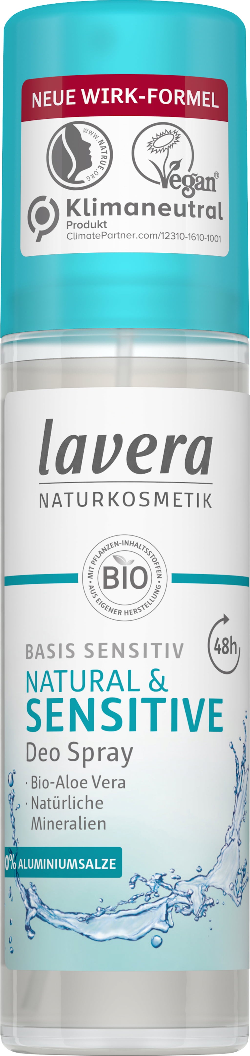 lavera Basis Sensitiv Deo Spray NATURAL & SENSITIVE - 75 ml