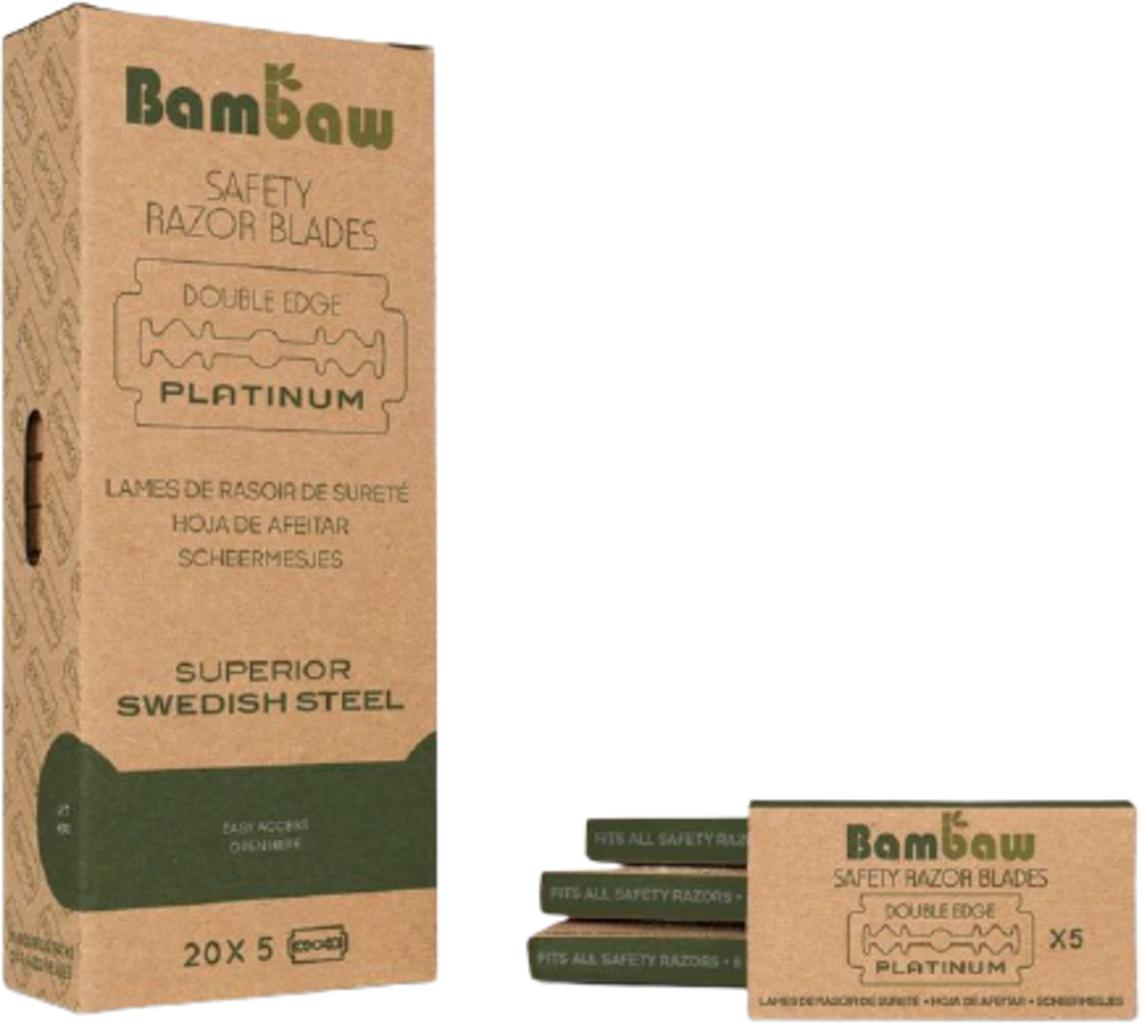 Bambaw Rasierklingen - 20 x 5 Stk