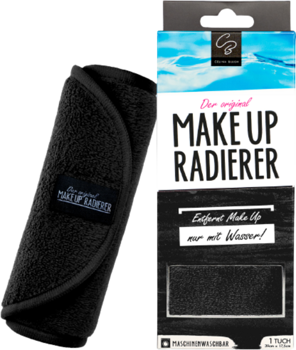 MAKEUP RADIERER Original Tuch - Schwarz Eco-Edition
