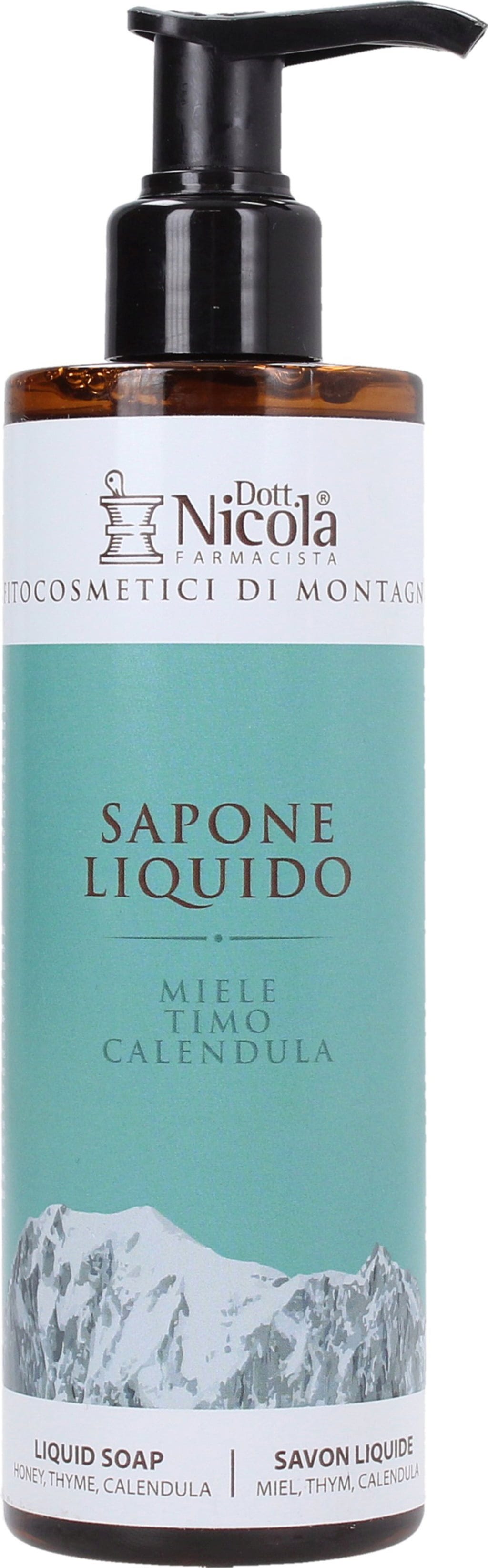 Dott.Nicola Farmacista Flüssigseife Honig, Thymian & Calendula - 250 ml