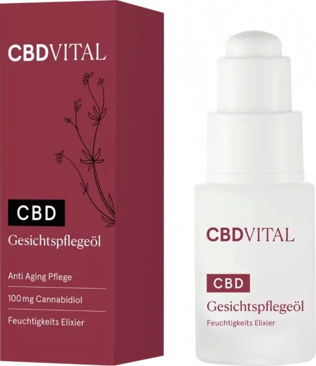 CBD-Vital Gesichtspflegeöl - 20 ml