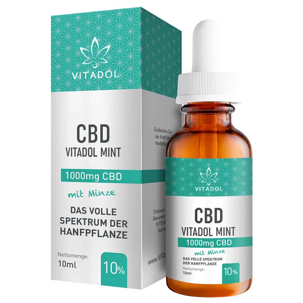 Vitadol Mint CBD Öl 10% 10ml