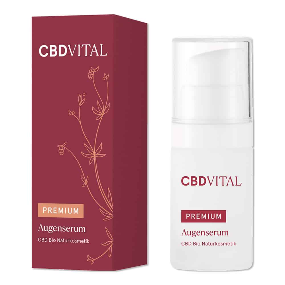 CBD VITAL Augenserum - Premium BIO CBD Gel 15ml
