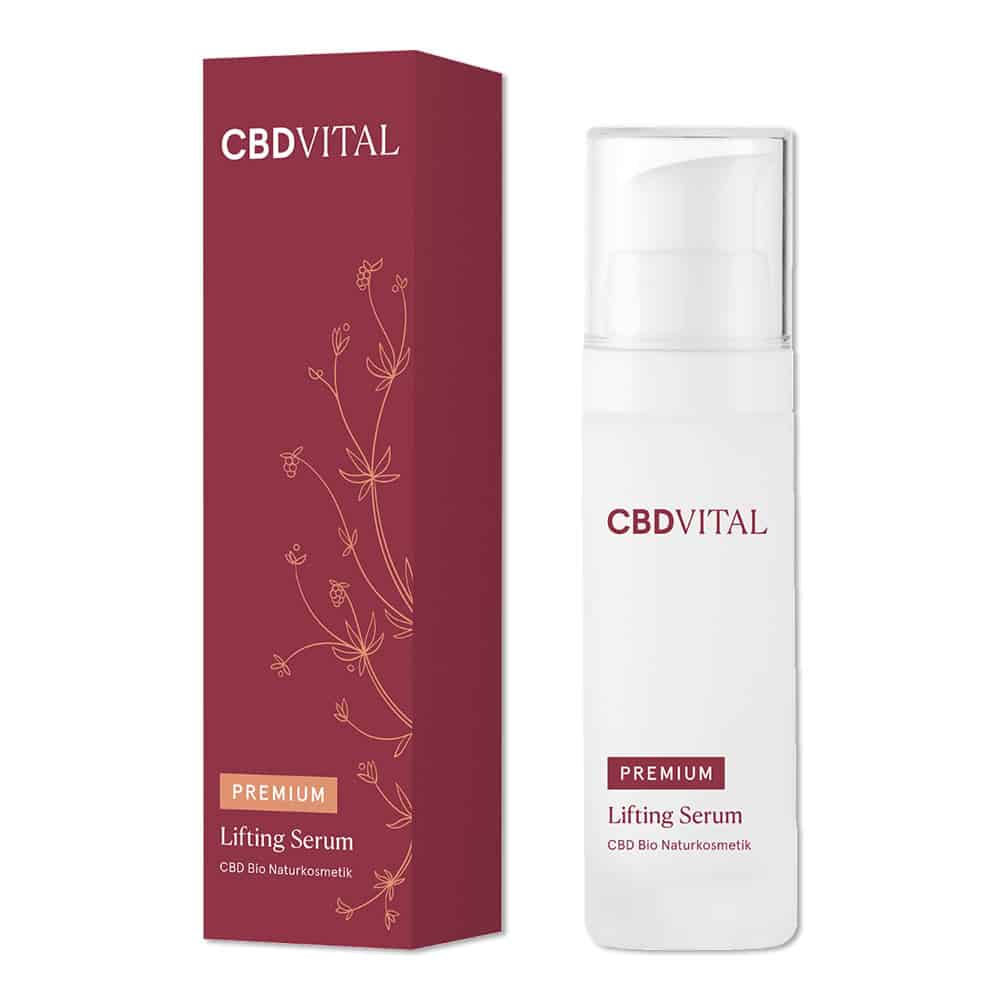 CBD VITAL Lifting Serum - Premium CBD Anti-Aging Gesichtscreme