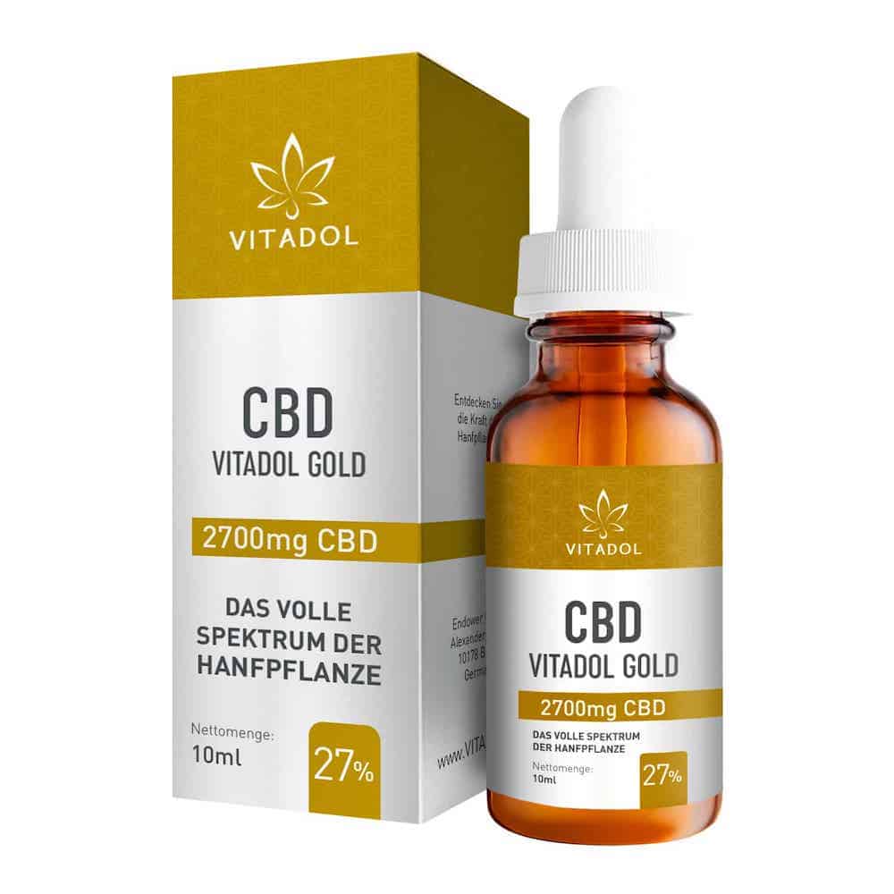 Vitadol Gold CBD Öl 27% 10ml
