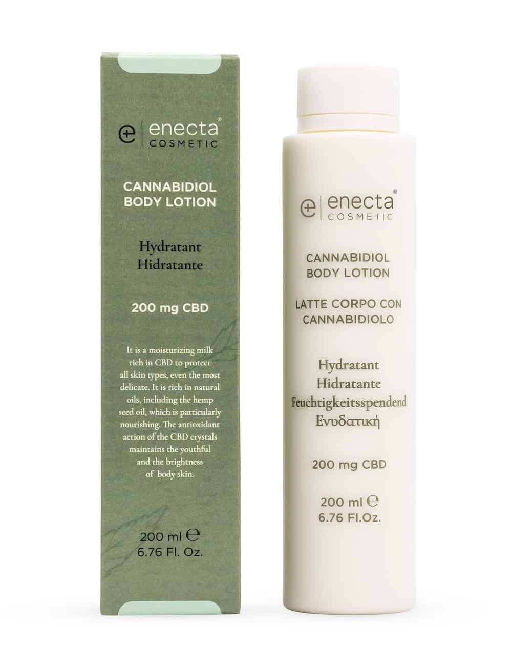 enecta CBD Bodylotion 200mg 200ml