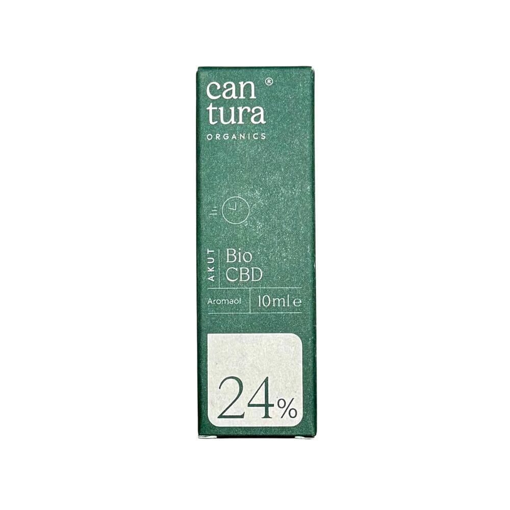 Cantura Akut 24 CBD Öl BIO - 24% BIO Hanf-Öl - 10 ml