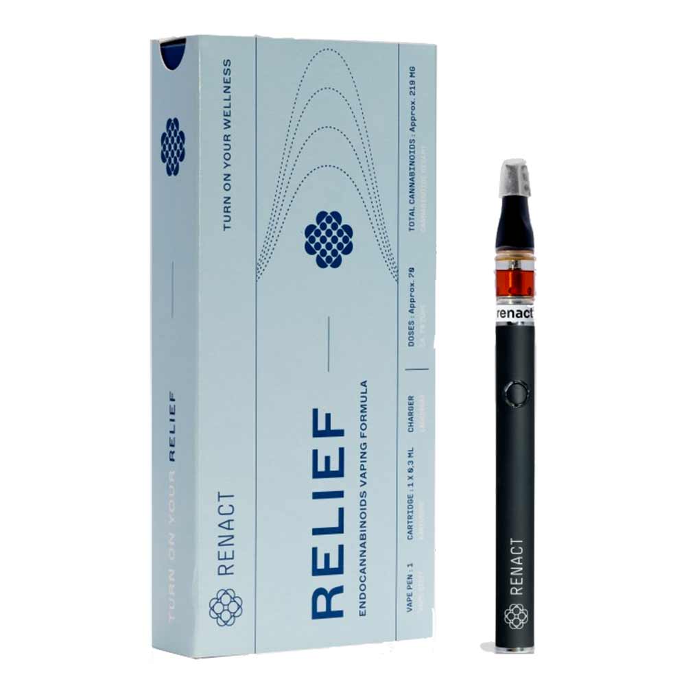 Renact CBD Vape Pen & Extraktkartusche - Relief