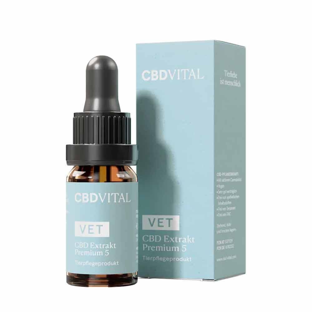 CBD Vital VET CBD 5% Extrakt Premium