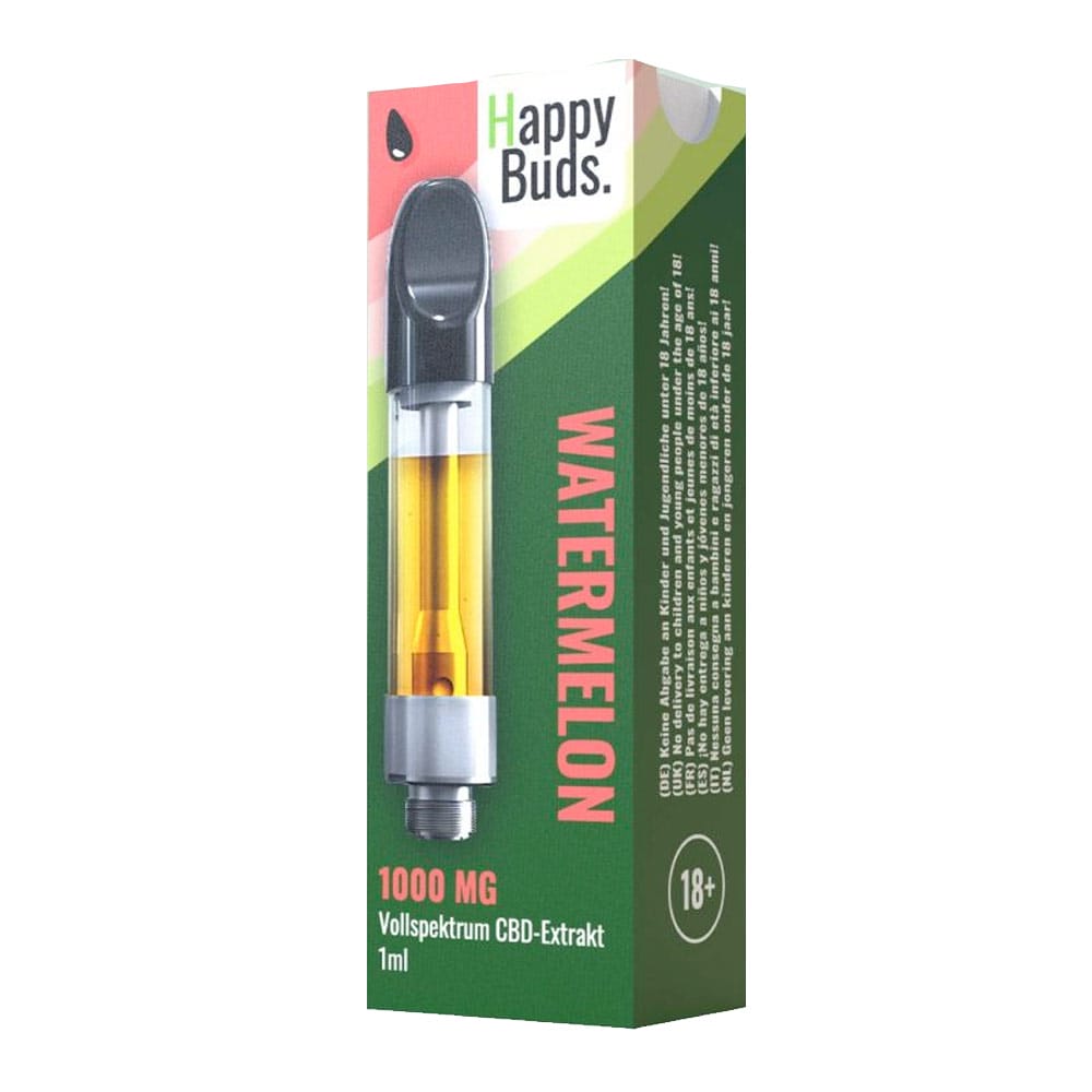 Happy Buds CBD Extraktkartuschen nach Wahl - Watermelon