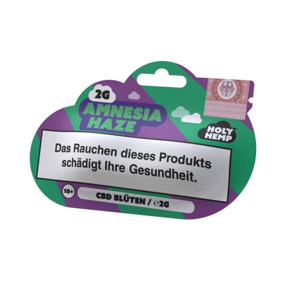 Holy Hemp 2g CBD Blüten in 6 Sorten - Amnesia Haze