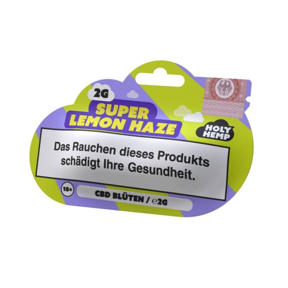 Holy Hemp 2g CBD Blüten in 6 Sorten - Super Lemon Haze
