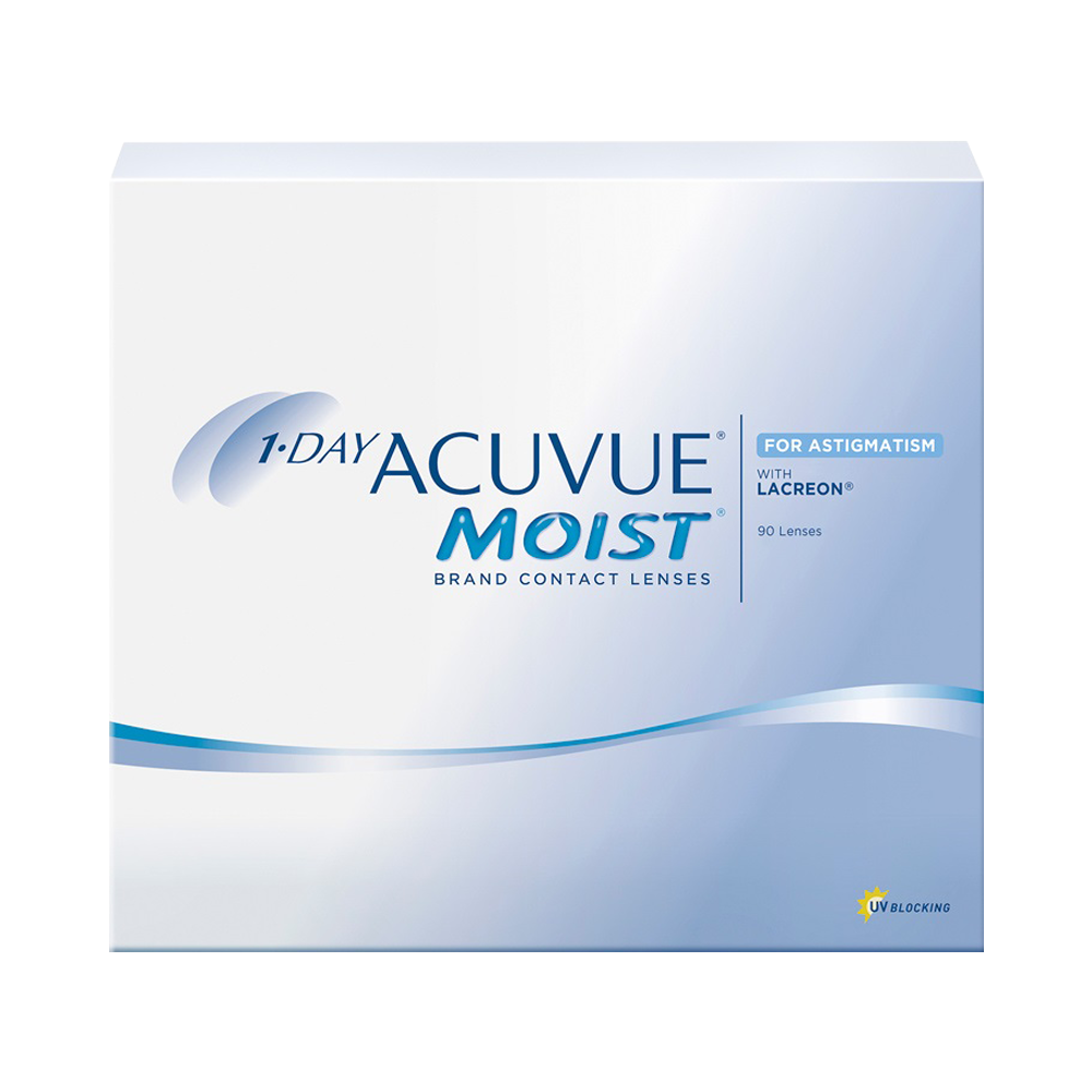 1-day Acuvue Moist for Astigmatism 90 | Kontaktlinsen