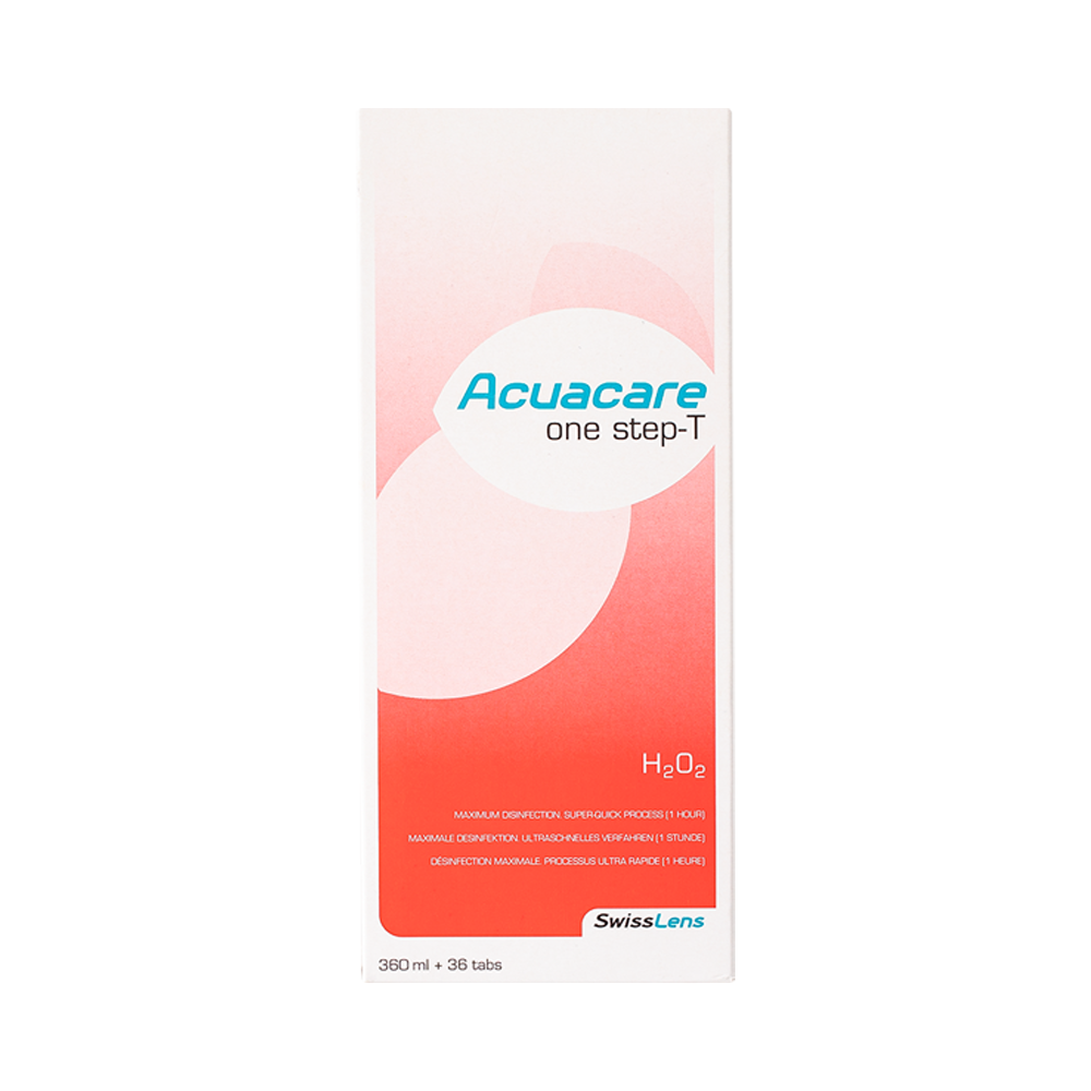 Acuacare one step-T 360 ml + 36 Tabletten | Pflegemittel