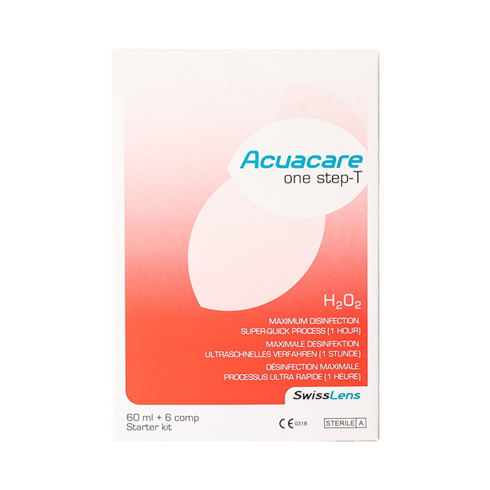 Acuacare one step-T 60 ml + 6 Tabletten | Pflegemittel