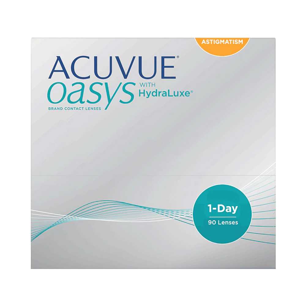 Acuvue Oasys 1-Day with HydraLuxe for Astigmatism 90 | Kontaktlinsen
