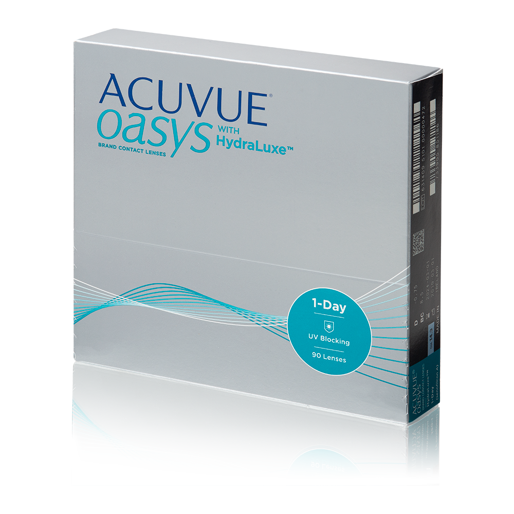 Acuvue Oasys 1-Day with HydraLuxe 90 | Kontaktlinsen