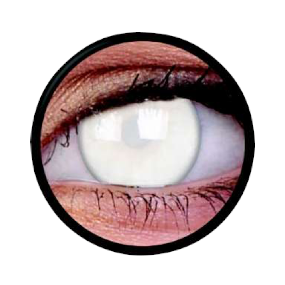 ColourVUE Crazy Lens Blind White 2 | Kontaktlinsen