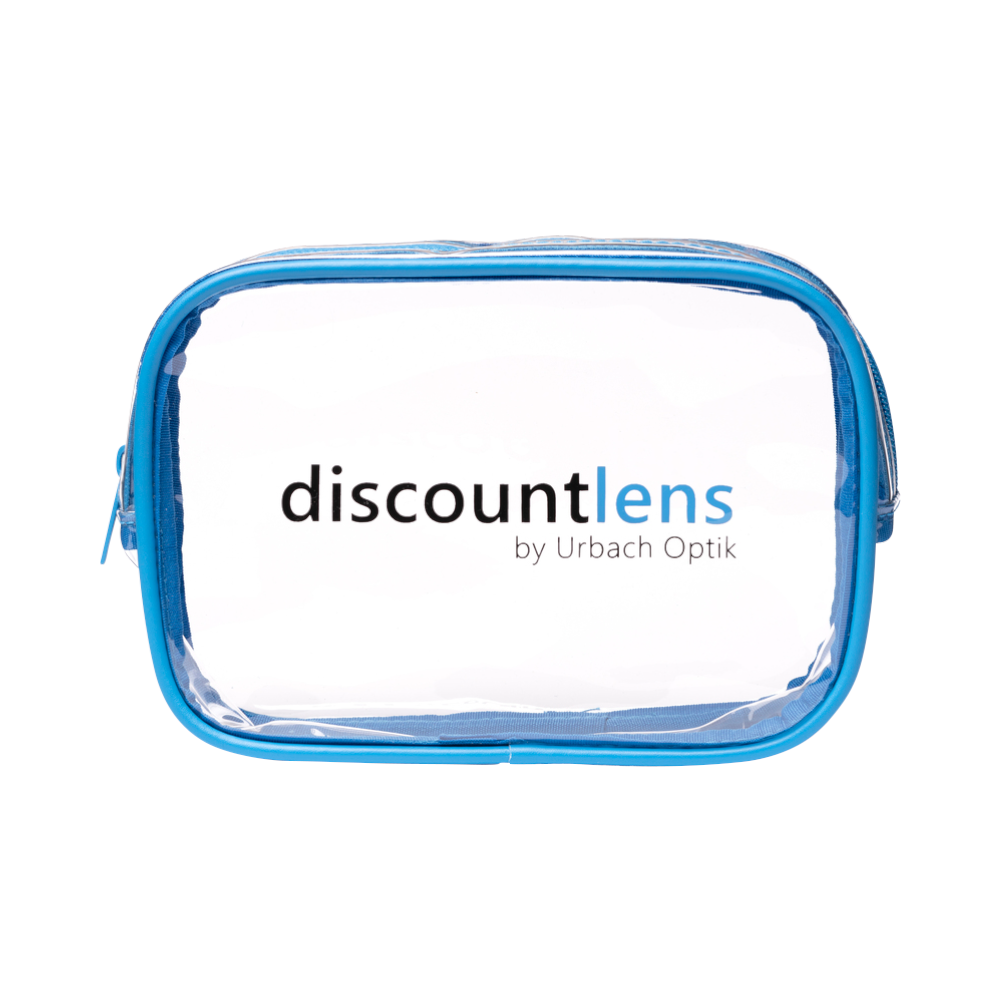 Discountlens Transparent Travel Bag | Pflegemittel