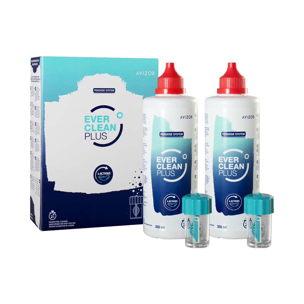 Ever Clean Plus 2x350ml + 90 Tabletten | Pflegemittel