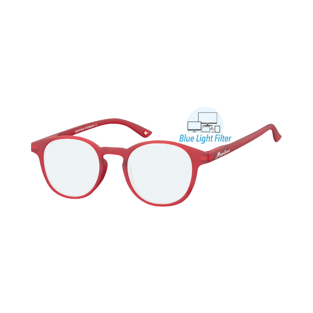 Montana Eyewear Computer Lesebrille Flores red Blf52b | Lesebrillen