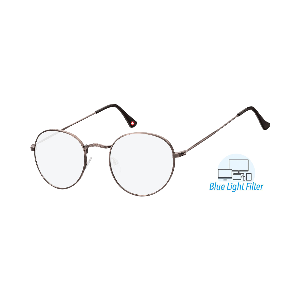 Montana Eyewear Lesebrille Blaulichtfilter Rinca grau Hblf54 | Lesebrillen