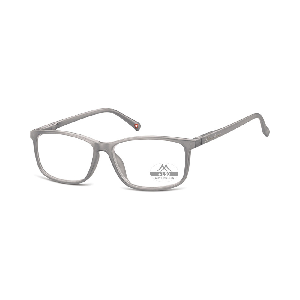 Montana Lesebrille Fun grau/silber | Lesebrillen