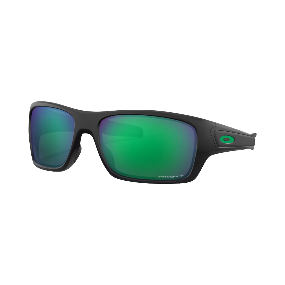 Oakley Turbine Oo9263 schwarz / grün Pol L | Sonnenbrillen
