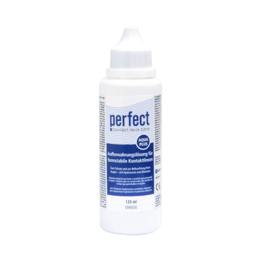 Perfect Aqua Plus Aufbewahrung (harte Linsen) - 120ml | Pflegemittel