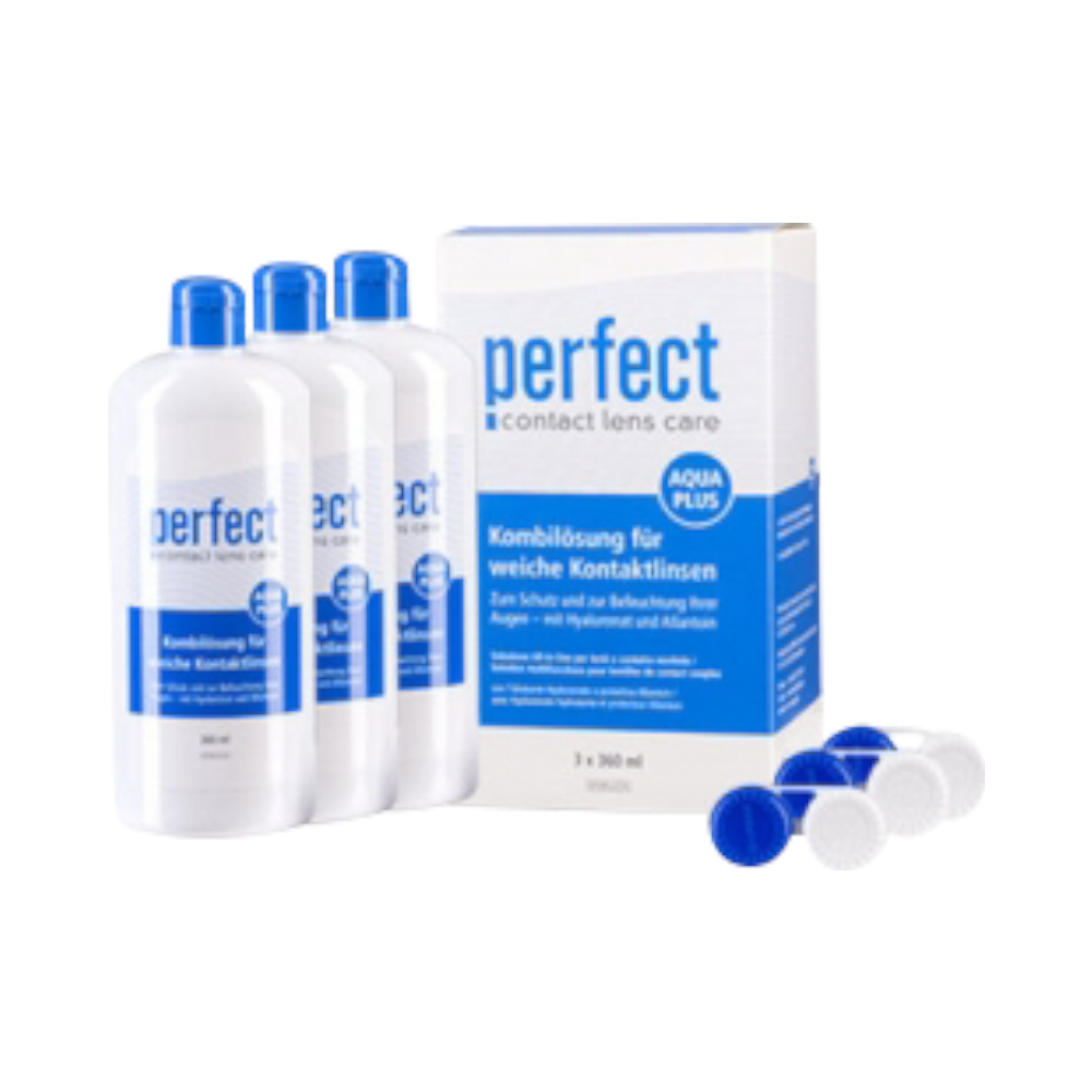 Perfect Aqua Plus (weiche Linsen) - 3x360ml | Pflegemittel