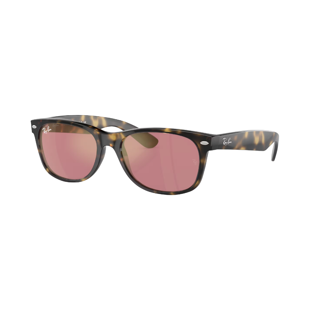 Ray-Ban New Wayfarer Violett Gold / Havanna M | Sonnenbrillen