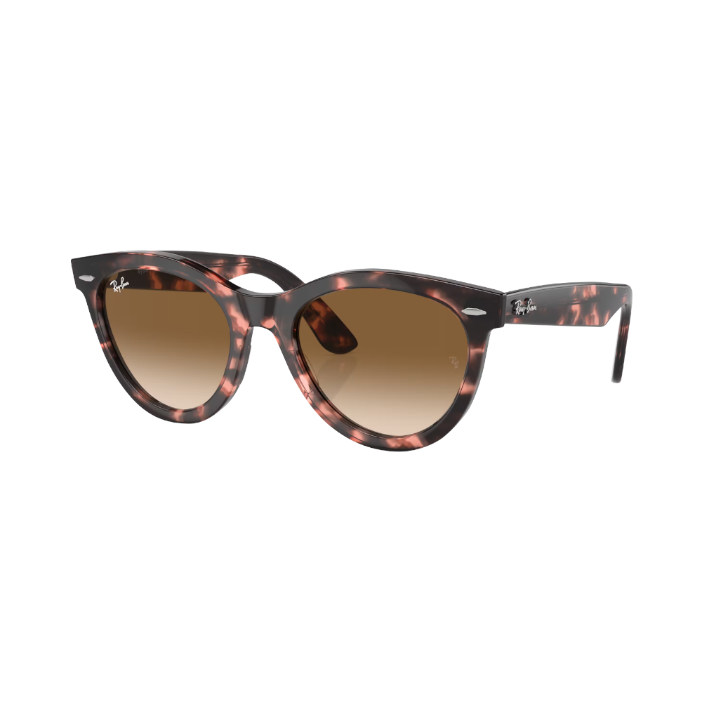 Ray-Ban Wayfarer Way Braun / Pink Havanna M | Sonnenbrillen