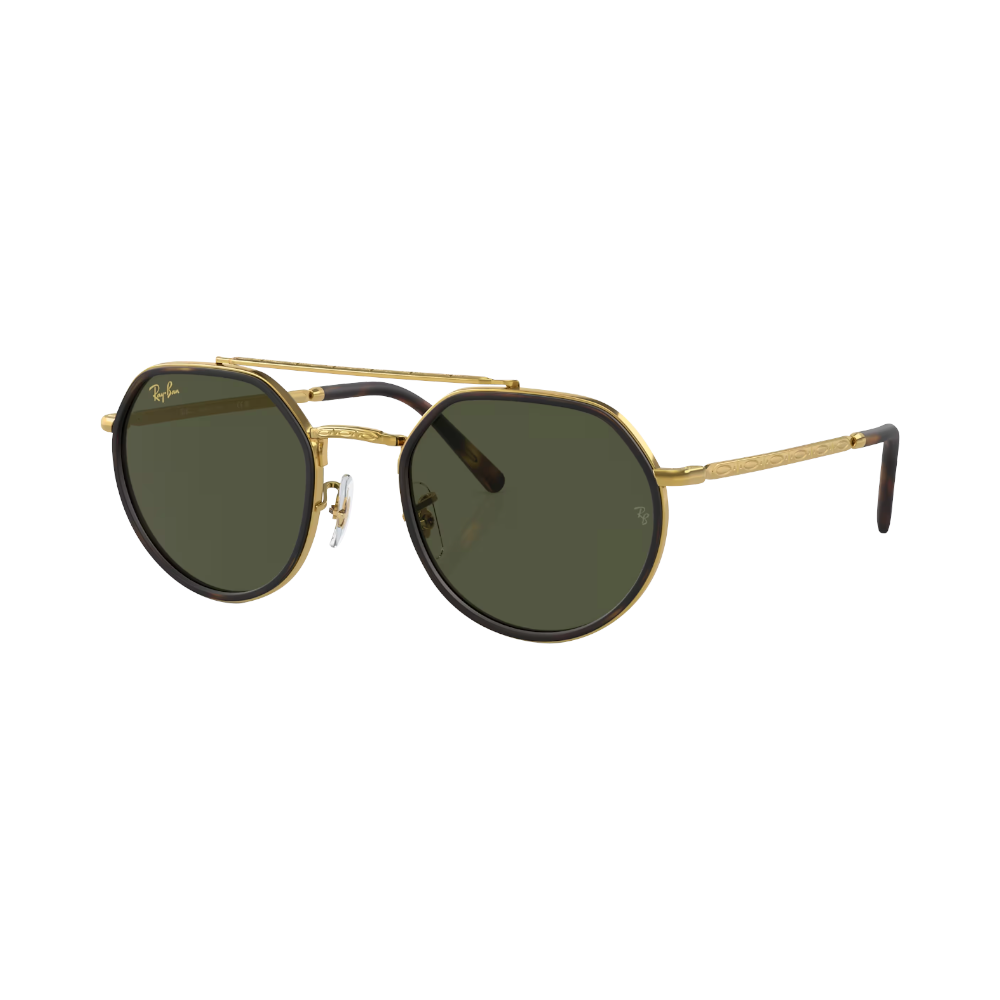 Ray-Ban Rb3765 Grün auf Gold M | Sonnenbrillen
