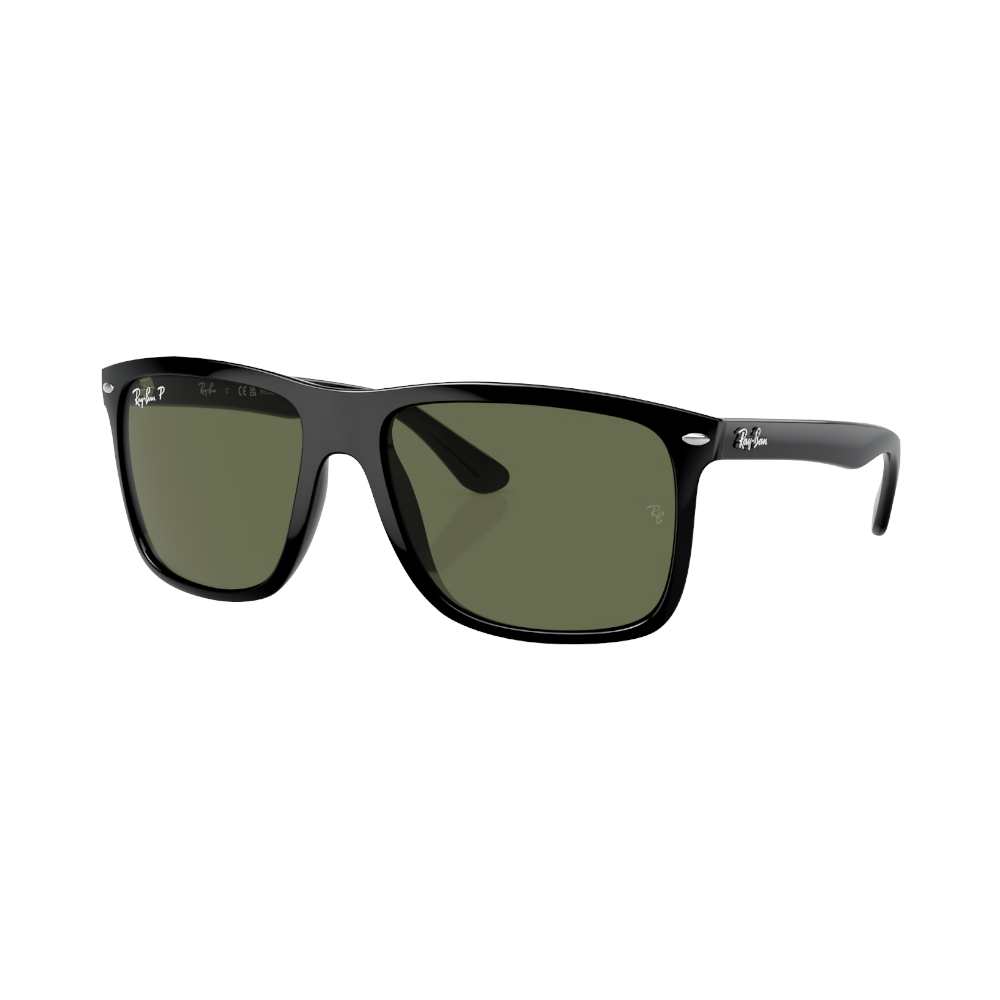 Ray-Ban Boyfriend Two Grün auf Schwarz Pol M | Sonnenbrillen