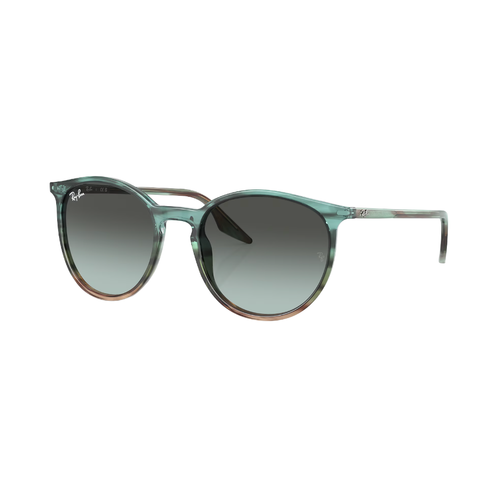 Ray-Ban Rb2204 blau, grün gestreift / blau M | Sonnenbrillen